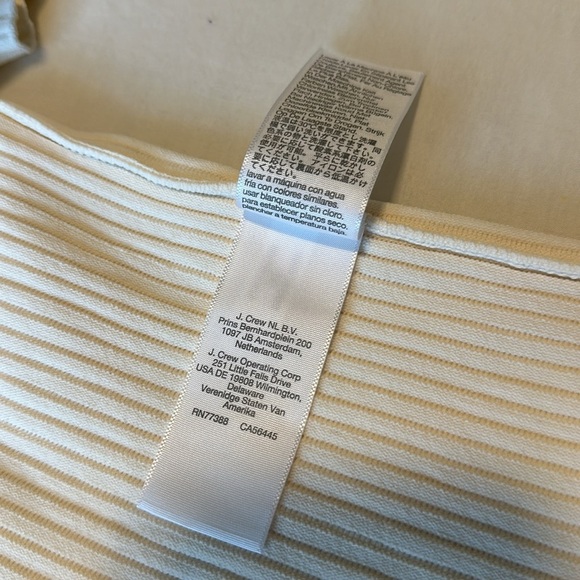 NWT Madewell ‘Ottoman Crop Sweater Tee’ in Ivory Size S - Picture 9 of 15